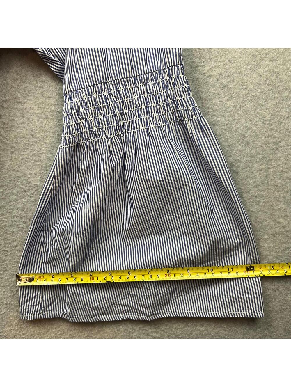 BeachLunchLounge Womens Blouse Plus 3X Bell Sleeve Top Nautical Causal - Picture 9 of 10